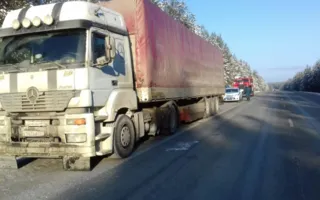 Дальнобойщик из Крыма едва не замёрз под Тюменью 