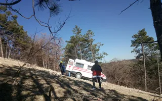 Пожилая крымчанка сломала ногу, собирая грибы в горах