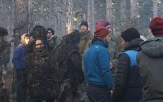 Дома на деревьях и черепа в лесу на ЮБК: идут съёмки фильма «Скиф»