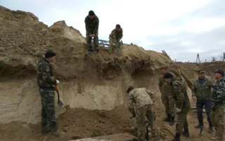 На стройке ТЭС в Севастополе найдено захоронение времён ВОВ