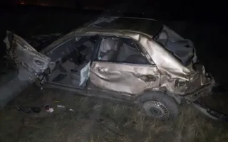 ДТП под Симферополем: пострадал молодой парень, Hyundai «всмятку»