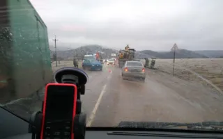 Автобус с пассажирами перевернулся на крымской трассе (фото)