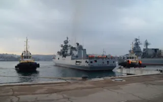 Фрегат «Адмирал Григорович» вернулся из Средиземного моря (фото)