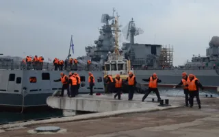 Фрегат «Адмирал Григорович» вернулся из Средиземного моря (фото)