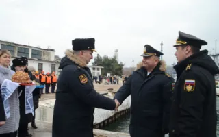 Фрегат «Адмирал Григорович» вернулся из Средиземного моря (фото)