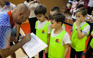 Карантин не помешал школьникам поучаствовать в «весёлых стартах»
