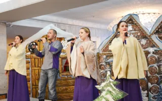 Рождество отметили в КИЦ красочной театрализованной постановкой