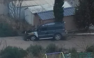 Установлена причина пожара в Toyota Land Cruiser — поджог