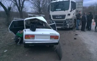 Страшное ДТП под Бахчисараем спровоцировала «семёрка» — ГИБДД (фото)