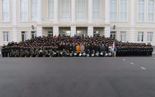 Севастопольские кадеты вступили в ряды «Юнармии» (фото)