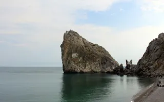 Скала Дива в Крыму пленила взор художников и кинорежиссёров