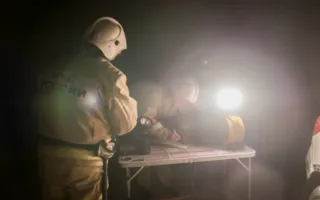 Ночью в центре Симферополя горел жилой дом 