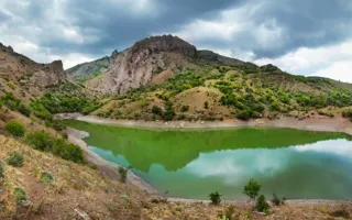 Бирюзовая сказка Крыма — озеро Панагия