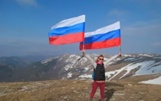 Крымчане отметили годовщину референдума на Роман-Коше (фото)