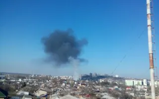 Пожар строгого режима: в Симферополе горела колония (фото)