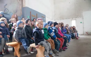 На арт-субботнике в Севастополе на славу потрудились горожане и губернатор с семьёй