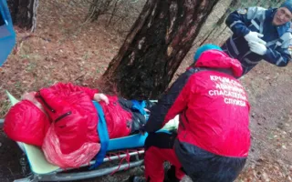 В крымских горах спасли женщину с сердечным приступом (фото)
