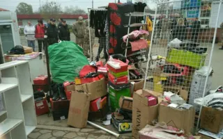 В Симферополе ночью начали снос рынка на Козлова (фото, видео)