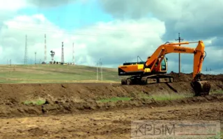 Работы на трассе «Таврида» ведут от Керчи до Белогорска (фото)