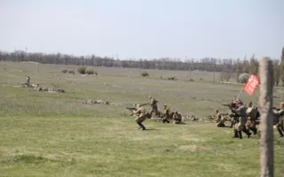 В Крыму состоялась историческая реконструкция событий 1944 года (фото)