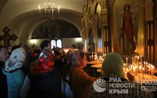 Как проходит празднование Пасхи в Севастополе (фото)