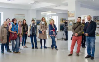 В «Херсонесе» открылась выставка по итогам пленэра «Вдохновение Корсуни»