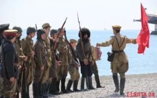 Ялту освободили от фашистов — реконструкция сражения 1944 года (фото)