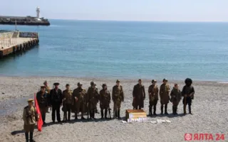 Ялту освободили от фашистов — реконструкция сражения 1944 года (фото)