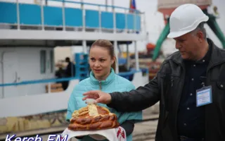 Теплоход «Русь Великая» прибыл в Керчь (фото, видео)