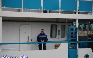 Теплоход «Русь Великая» прибыл в Керчь (фото, видео)