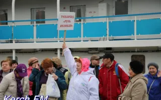 Теплоход «Русь Великая» прибыл в Керчь (фото, видео)
