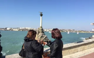 В Севастополе раздадут 250 тысяч Георгиевских ленточек (фото, видео)