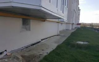 Новые дома крымских переселенцев уходят под землю (фото, видео)