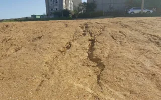Новые дома крымских переселенцев уходят под землю (фото, видео)