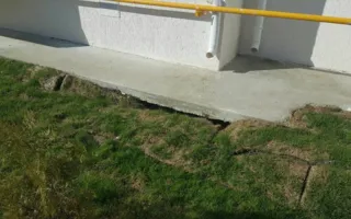 Новые дома крымских переселенцев уходят под землю (фото, видео)
