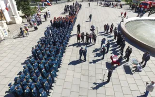 В Севастополе отметили 368 лет со дня основания пожарной охраны (фото)