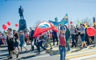 Севастополь парадом отметил Первомай — фоторепортаж