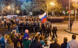 Вечерняя репетиция Парада Победы состоялась в Севастополе (фото)
