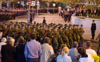 Вечерняя репетиция Парада Победы состоялась в Севастополе (фото)