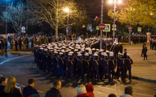Вечерняя репетиция Парада Победы состоялась в Севастополе (фото)