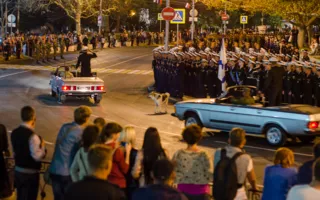 Вечерняя репетиция Парада Победы состоялась в Севастополе (фото)