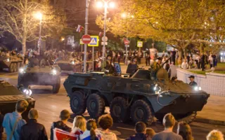 Вечерняя репетиция Парада Победы состоялась в Севастополе (фото)