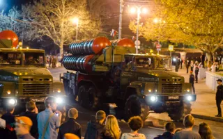 Вечерняя репетиция Парада Победы состоялась в Севастополе (фото)