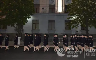 Первая репетиция Парада Победы прошла в Симферополе (фото, видео)