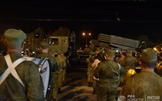Первая репетиция Парада Победы прошла в Симферополе (фото, видео)
