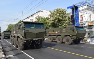 Генеральная репетиция Парада Победы в Симферополе — фото