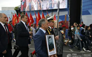 На акцию «Бессмертный полк» вышли 25 тысяч симферопольцев (фото)