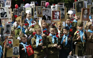 На акцию «Бессмертный полк» вышли 25 тысяч симферопольцев (фото)