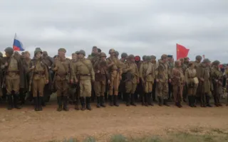 Реконструкция боя 1944 года прошла на высоте Горной (фото)