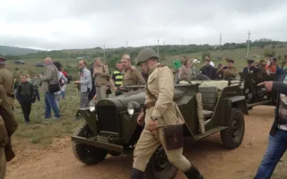 Реконструкция боя 1944 года прошла на высоте Горной (фото)